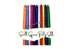 Children's Small Square Poly Silk