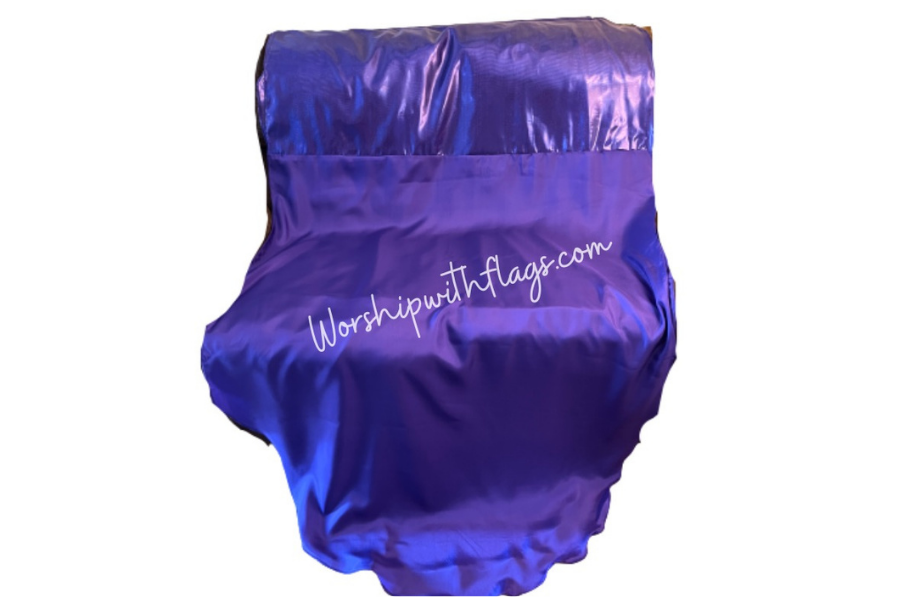 Majesty 6ft Silk Worship Flags