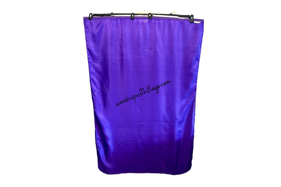 Royal Intercession – 8mm Silk Worship Flags