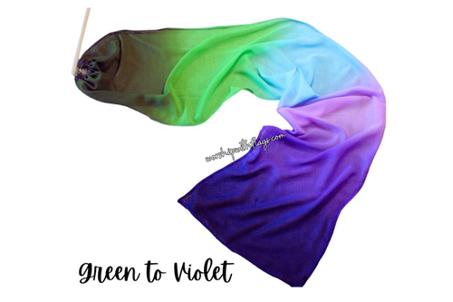 5ft Ombré  Chiffon Worship Streamer