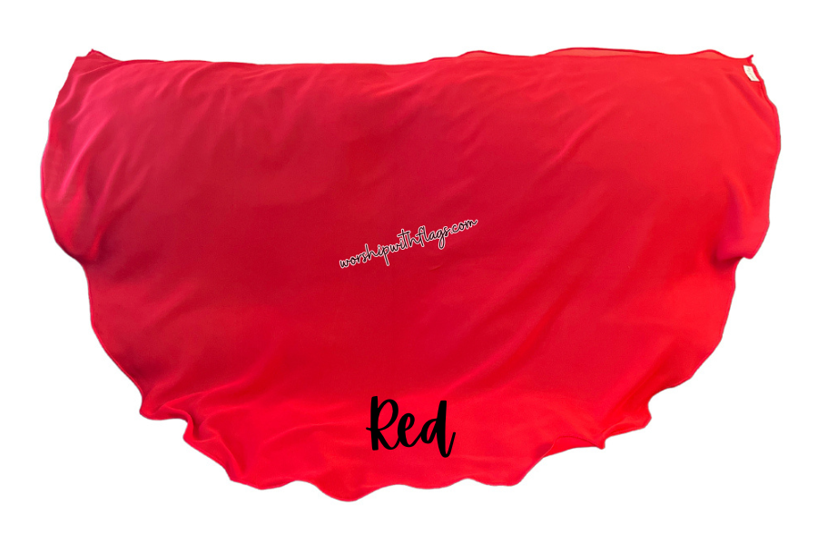 Small Chiffon Worship Veil