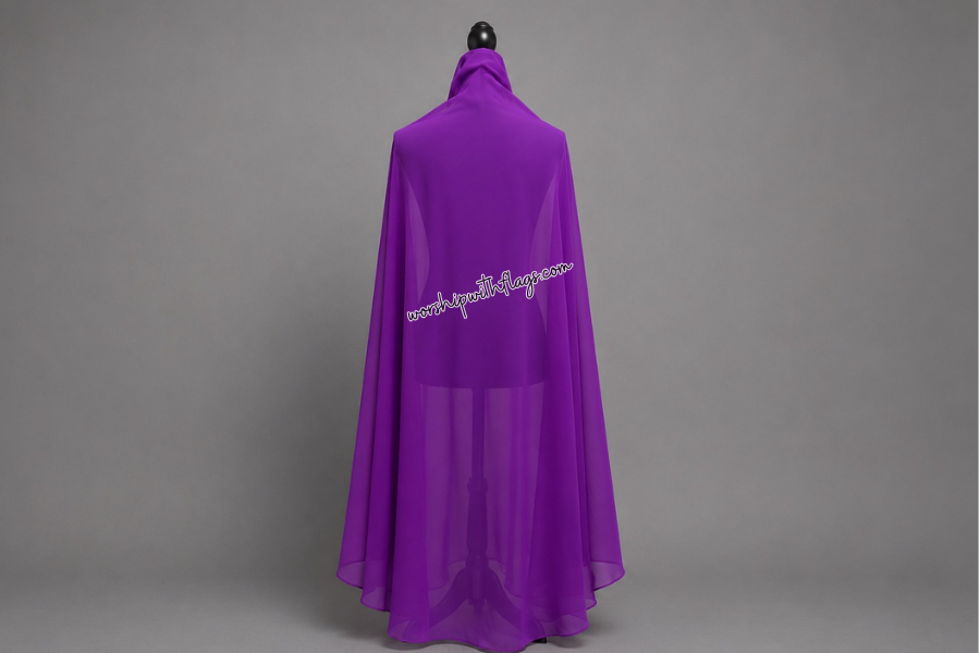 Large Chiffon Worship Veil
