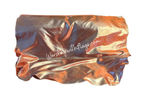 Coral Metallic Lamé Angel Wing Flags