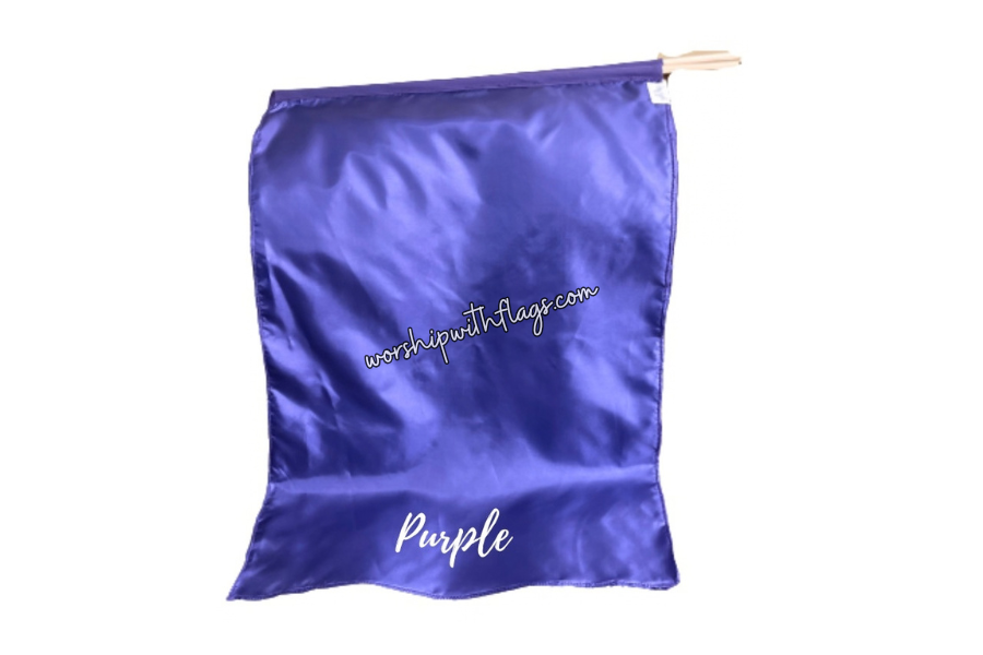 Children's Small Square Poly Silk