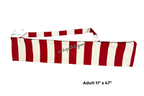 Adult & Child Red & White Flag Bag for Worship Flags