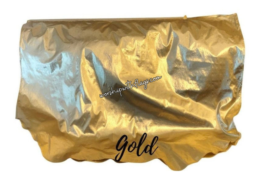 Medium Classic Lamé Angel Wing Flags