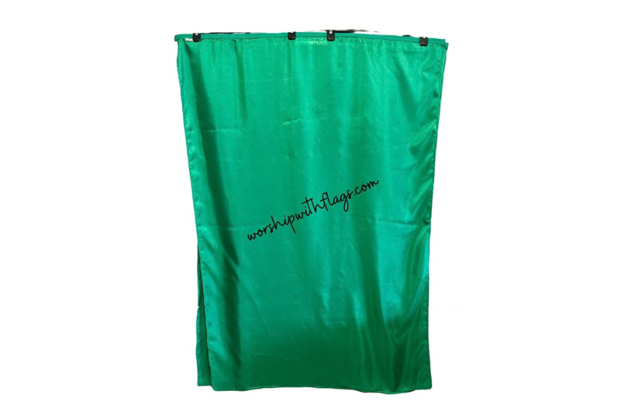 Fresh Awakening – 8mm Silk Worship Flags