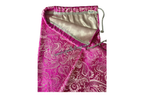 Fuchsia & Silver Brocade Worship Flag Bag