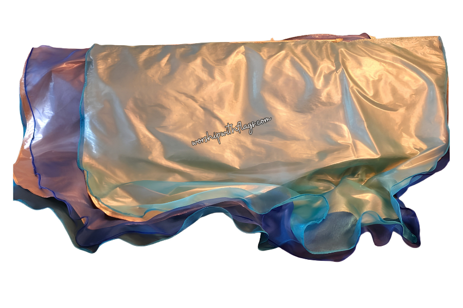 Heavenly Splendor Triple Layer Angel Wing Flags