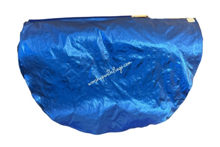 Children's Small Classic Lamé Angel Wing Flags