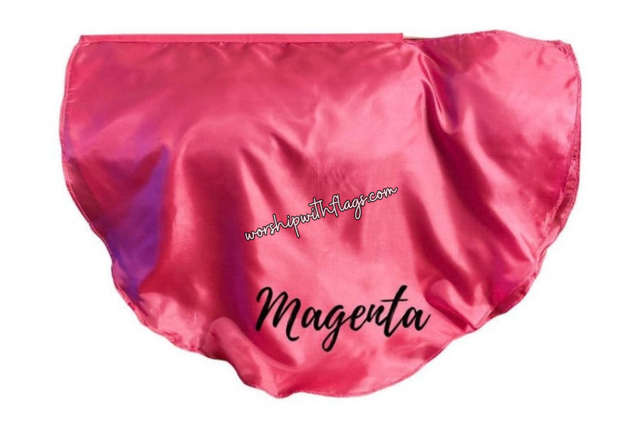 Children's Small Poly Silk Angel Wing Flags