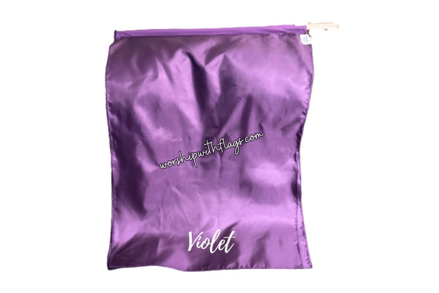 Children's Small Square Poly Silk