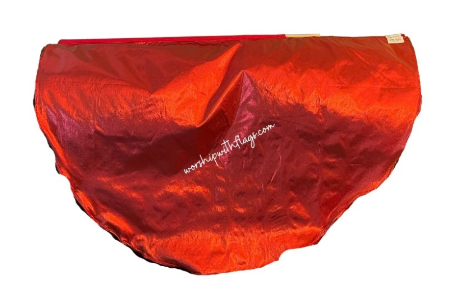 Children's Small Classic Lamé Angel Wing Flags
