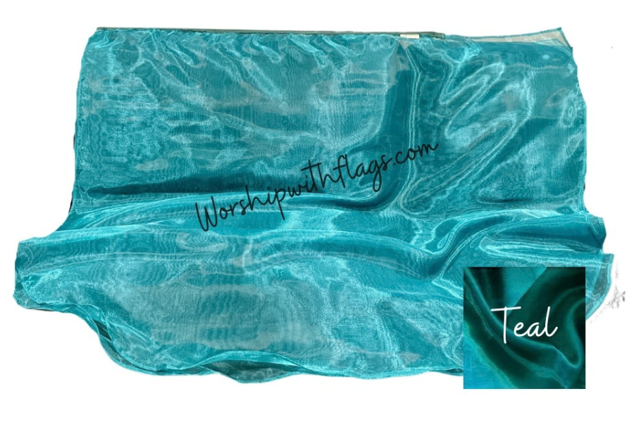 Large & X-Large Mirror Organza Angel Wing Flags