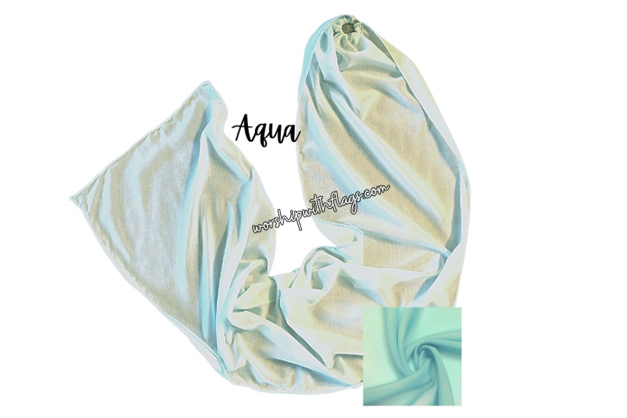 3ft & 5ft Child/Adult Chiffon Worship Streamers