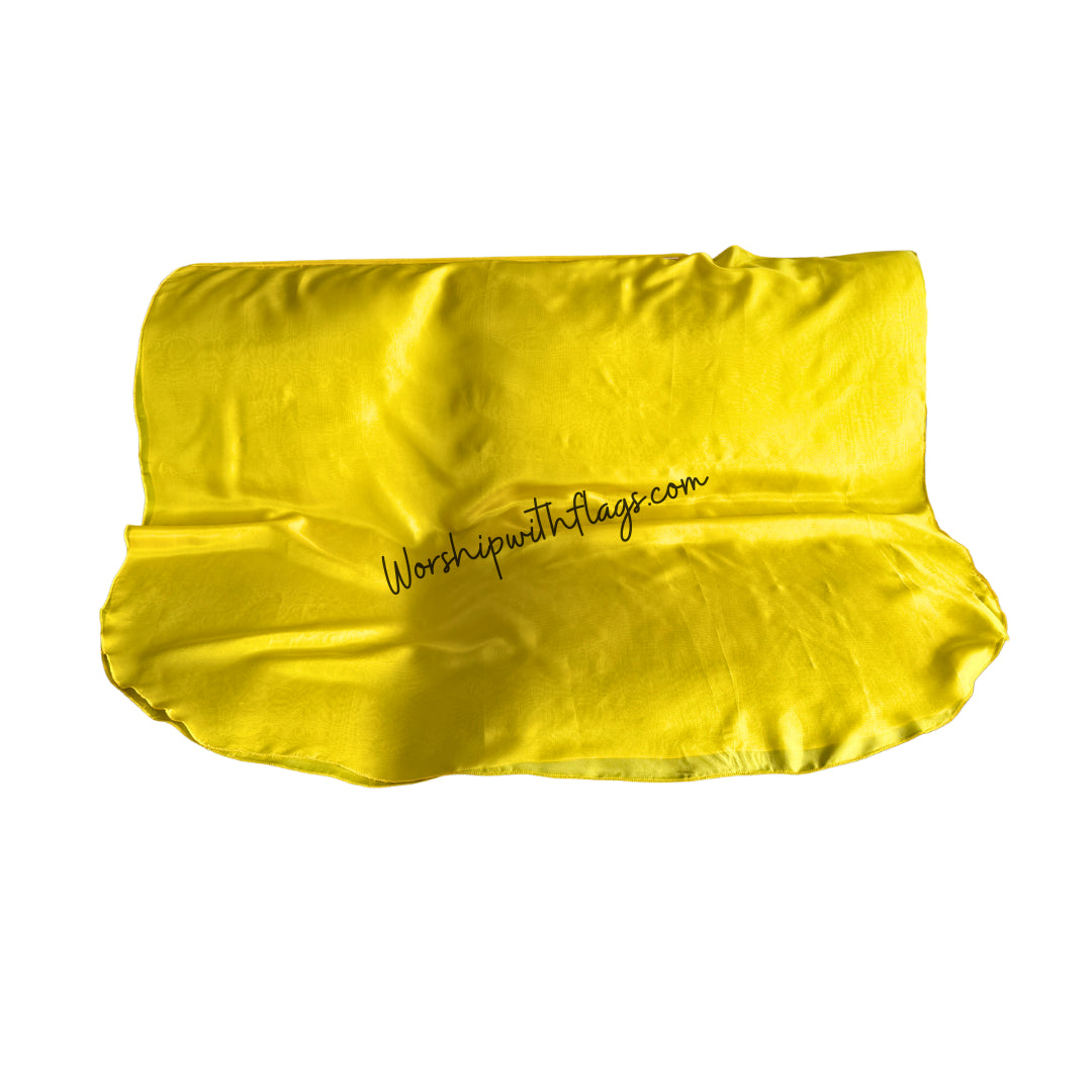 Radiant Joy – 8mm Silk Worship Flags