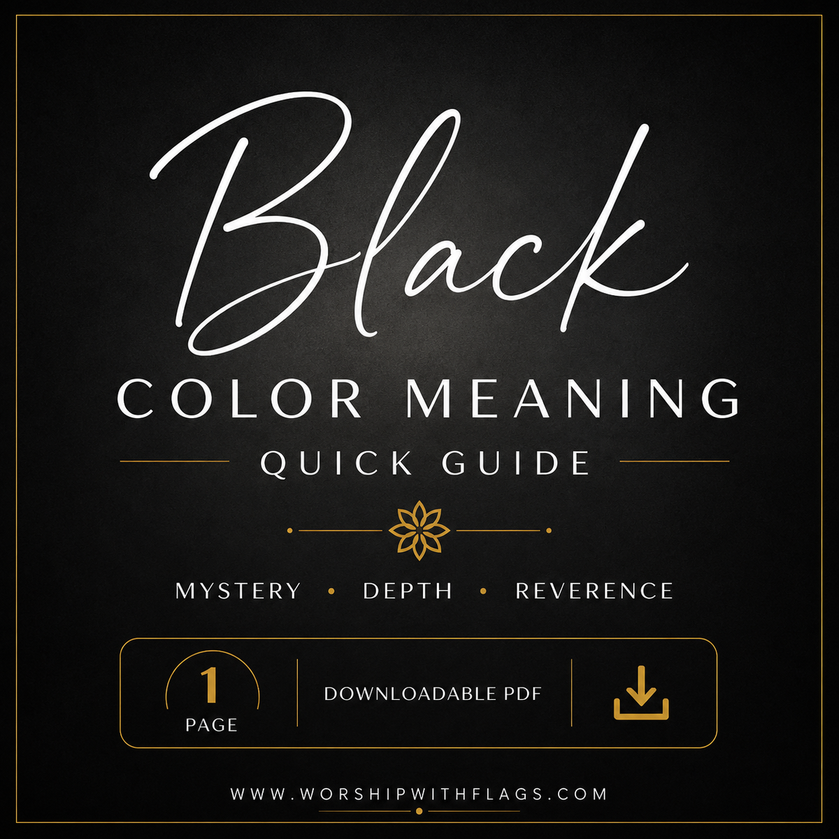 Black Color Meaning Guide