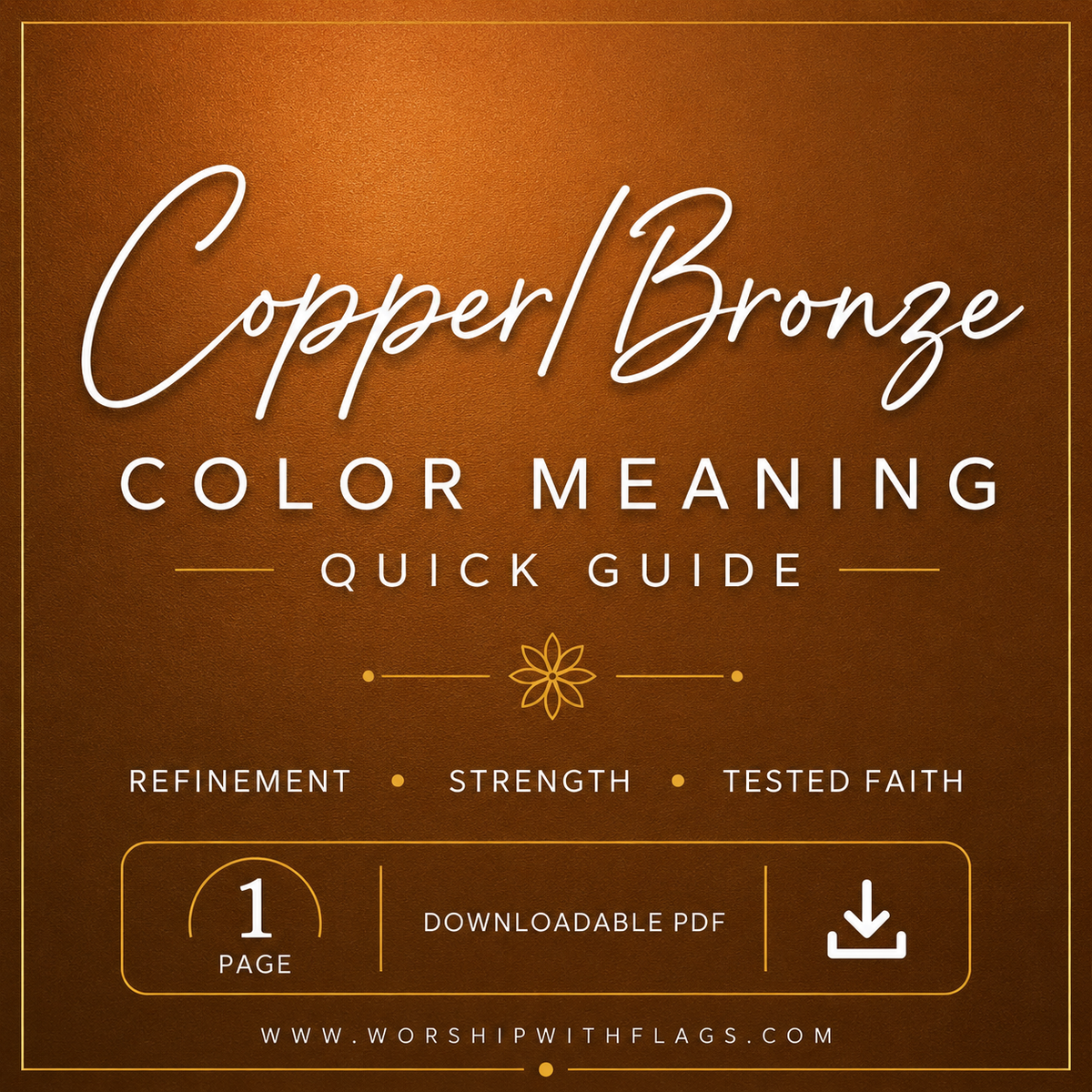 Copper & Bronze Color Meaning Guide