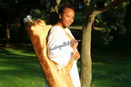 Copper Brocade Worship Flag Bag