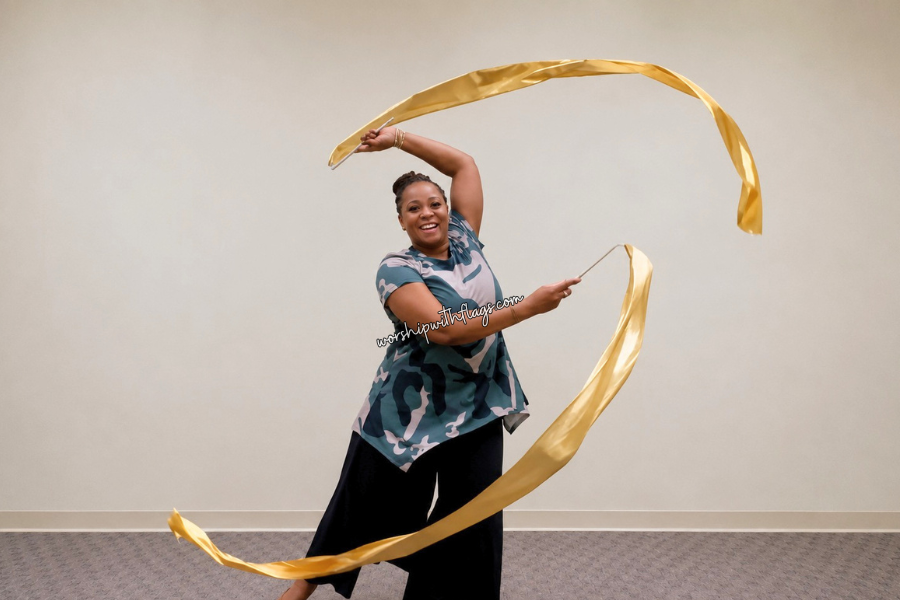 7ft Grace Worship Streamer