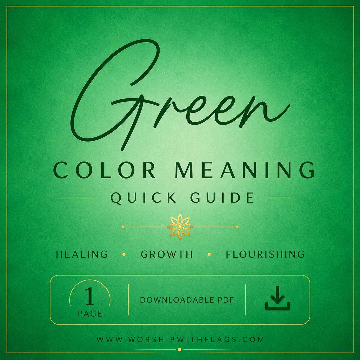 Green Color Meaning Guide