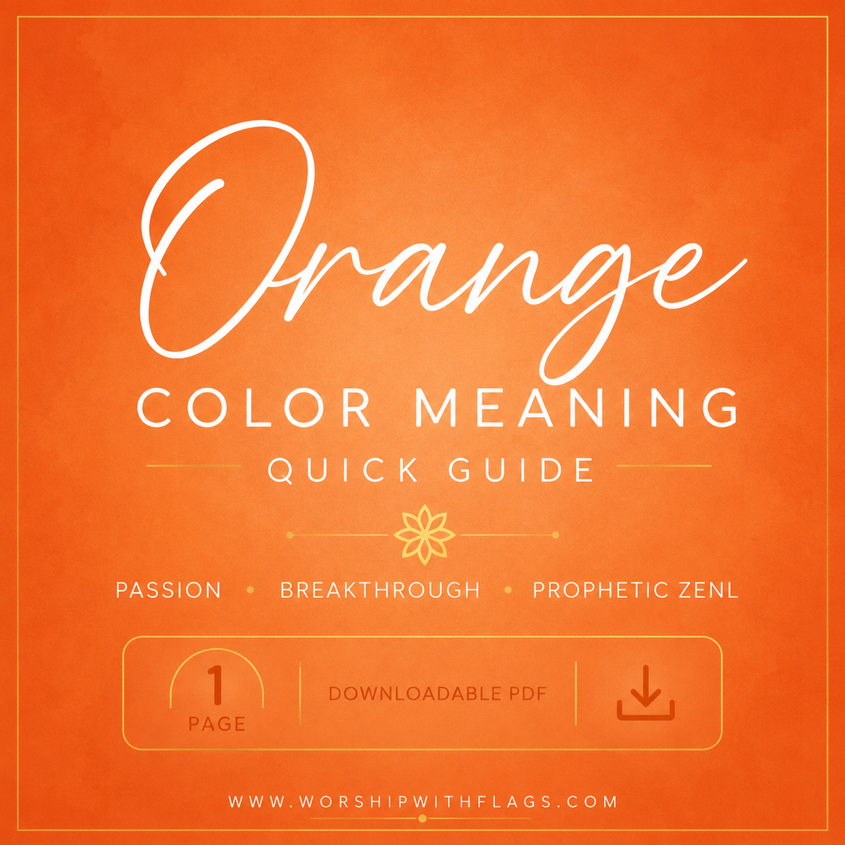 Orange Color Meaning Guide