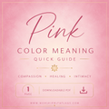 Pink Color Meaning Guide