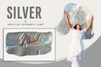 Adult Medium Shimmer Lamé Angel Wing Flags