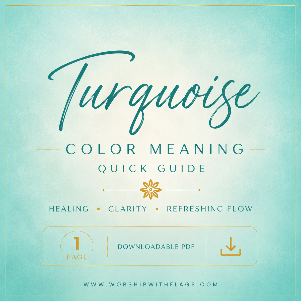 Turquoise Color Meaning Guide