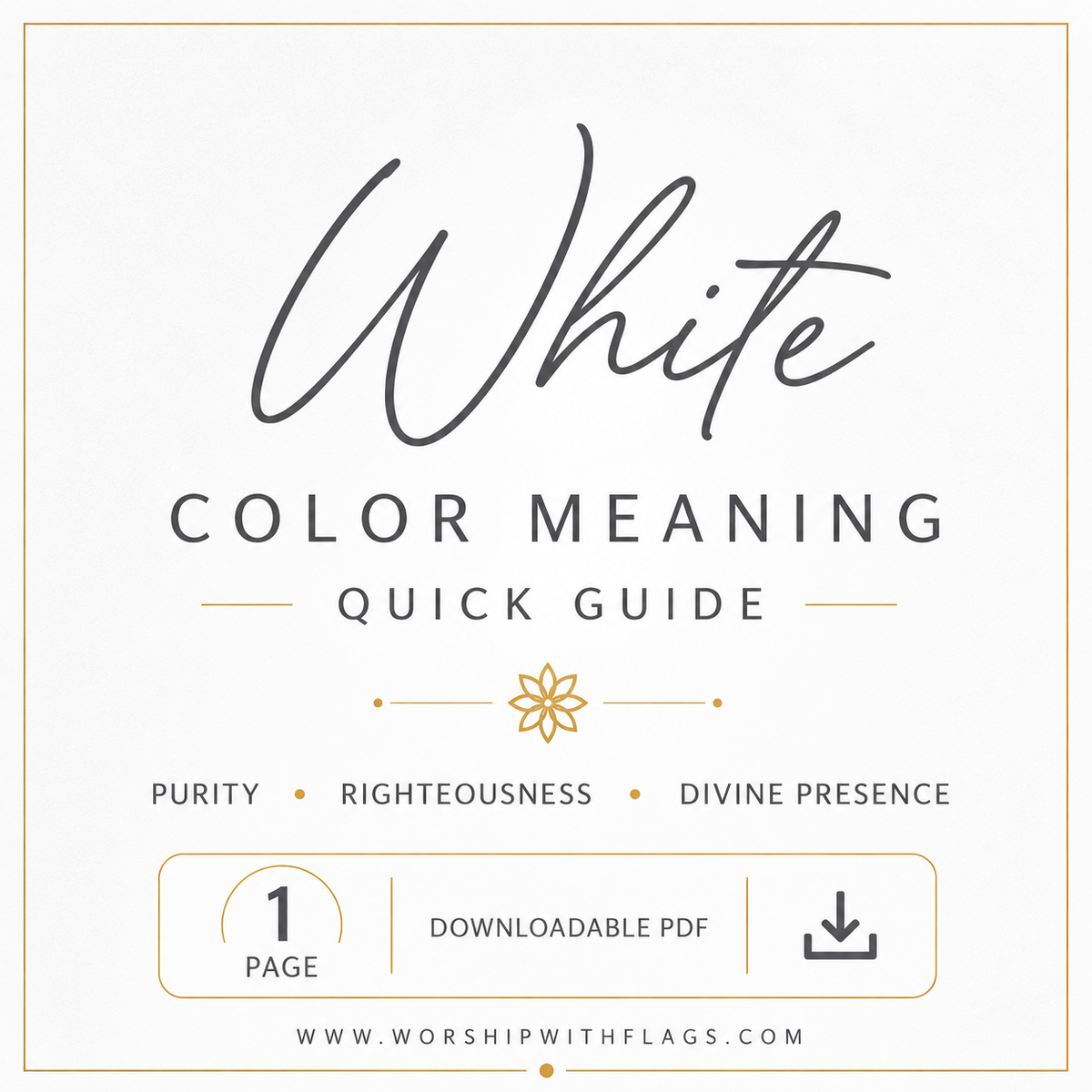 White Color Meaning Guide