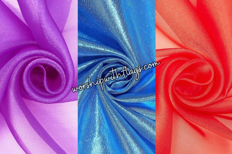 Tabernacle Triple Layer Angel Wing Flags