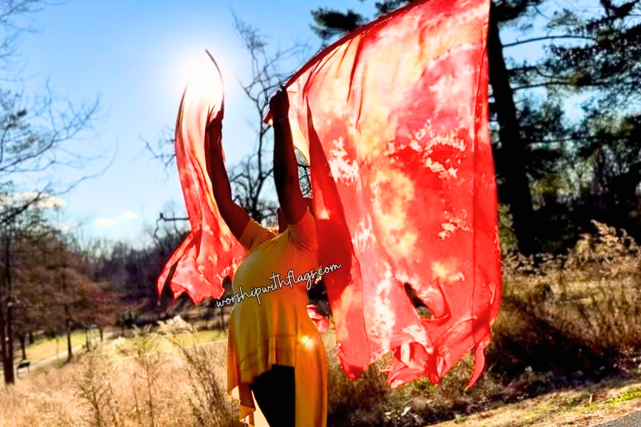 Consuming Fire – Prophetic Worship Flags