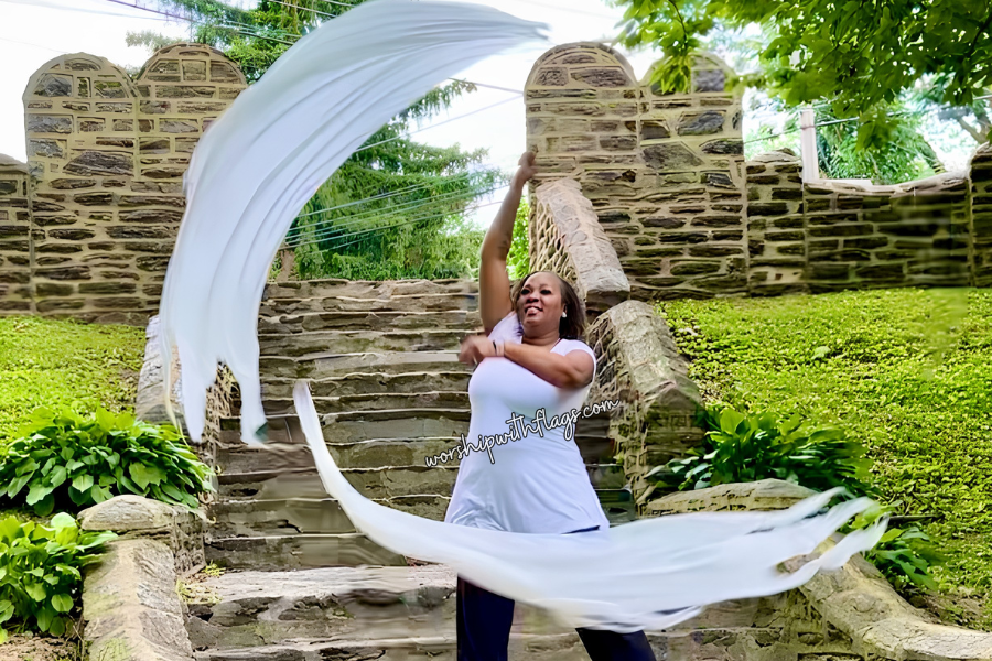 Pure Pursuit – 7ft Double Layer White Silk Streamers w/Fire Tips